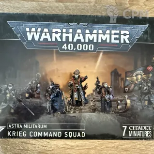 Описание картинки Death Korps of Krieg command squad от Slobarev  по цене 4 000руб | Свободный Рынок Миниатюр - СРМ
