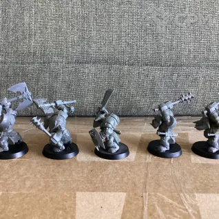 Описание картинки Black orks age of sigmar от User57488 по цене 1 700руб | Свободный Рынок Миниатюр - СРМ