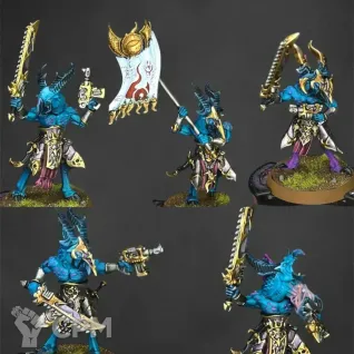 Описание картинки Thousand sons army от Семён В. по цене 269 000руб | Свободный Рынок Миниатюр - СРМ