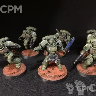 Описание картинки Assault intercessors от  по цене 3 500руб | Свободный Рынок Миниатюр - СРМ