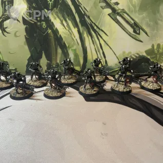 Описание картинки Necron Warriors 10 шт. от MishaTsoi по цене 1 500руб | Свободный Рынок Миниатюр - СРМ