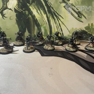 Описание картинки Necron Warriors 10 шт. от MishaTsoi по цене 1 500руб | Свободный Рынок Миниатюр - СРМ
