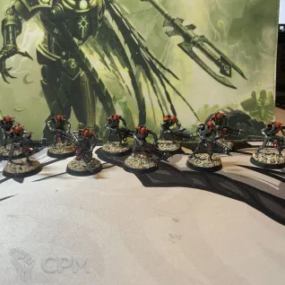 Описание картинки Necron Warriors 10 шт. от MishaTsoi по цене 1 500руб | Свободный Рынок Миниатюр - СРМ