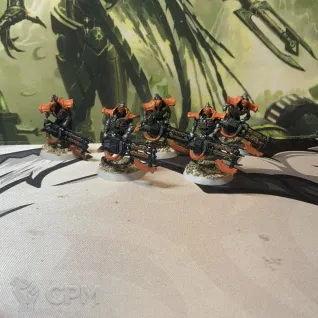 Описание картинки Necron Immortals 5 шт. от MishaTsoi по цене 500руб | Свободный Рынок Миниатюр - СРМ