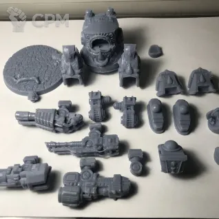 Описание картинки Blood Angels Contemptor Dreadnought от WahaShop по цене 1 600руб | Свободный Рынок Миниатюр - СРМ