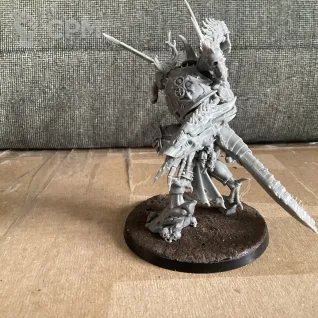 Описание картинки Death guard daemon prince от User57488 по цене 2 900руб | Свободный Рынок Миниатюр - СРМ