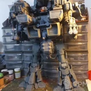 Описание картинки Nemesis Titan от VortMordrak по цене 45 000руб | Свободный Рынок Миниатюр - СРМ