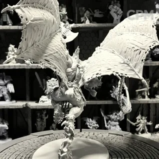 Описание картинки Daemons Of Khorne Bloodthirster scan от Houston Program по цене 1 400руб | Свободный Рынок Миниатюр - СРМ