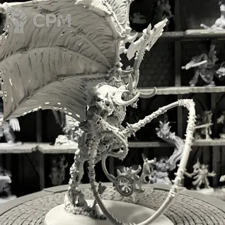 Описание картинки Daemons Of Khorne Bloodthirster scan от Houston Program по цене 1 400руб | Свободный Рынок Миниатюр - СРМ