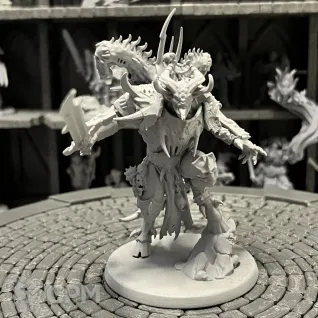Описание картинки Warhammer 40000 Daemon Prince от Houston Program по цене 700руб | Свободный Рынок Миниатюр - СРМ