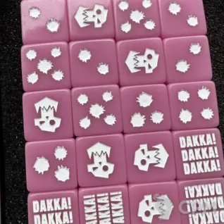 Описание картинки Orc dice от Заяц_ по цене 4 000руб | Свободный Рынок Миниатюр - СРМ