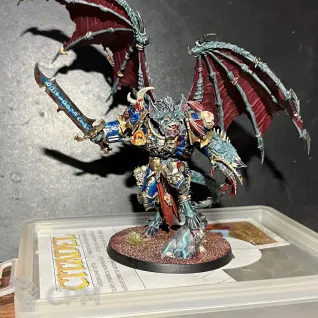 Описание картинки Night Lords daemon prince от Svart по цене 4 000руб | Свободный Рынок Миниатюр - СРМ