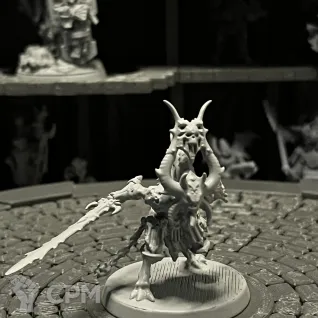 Описание картинки Warhammer 40000 Bloodmaster от Houston Program по цене 250руб | Свободный Рынок Миниатюр - СРМ