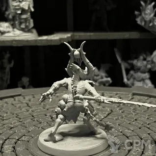 Описание картинки Warhammer 40000 Bloodmaster от Houston Program по цене 250руб | Свободный Рынок Миниатюр - СРМ