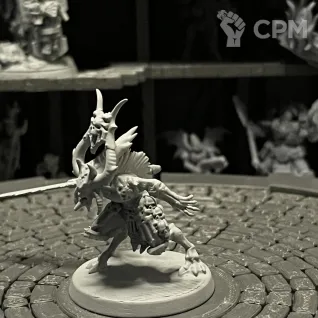 Описание картинки Warhammer 40000 Bloodmaster от Houston Program по цене 250руб | Свободный Рынок Миниатюр - СРМ