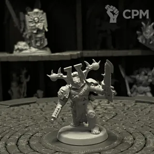 Описание картинки Khorne Berzerkers от Houston Program по цене 800руб | Свободный Рынок Миниатюр - СРМ