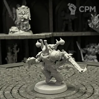 Описание картинки Khorne Berzerkers от Houston Program по цене 800руб | Свободный Рынок Миниатюр - СРМ