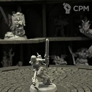 Описание картинки Warhammer 40000 Jakhals от Houston Program по цене 800руб | Свободный Рынок Миниатюр - СРМ