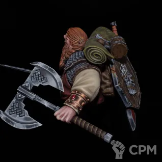 Описание картинки Broin The Dragon Hunter от EvilElviPaint по цене 7 000руб | Свободный Рынок Миниатюр - СРМ