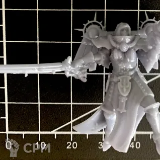 Описание картинки Canoness with Jump Pack от R.E.print по цене 300руб | Свободный Рынок Миниатюр - СРМ