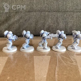 Описание картинки Intercessor Squad от User57488 по цене 1 800руб | Свободный Рынок Миниатюр - СРМ