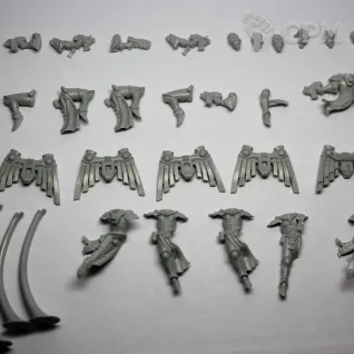 Описание картинки Adepta Sororitas Seraphim Squad от Mechanic по цене 800руб | Свободный Рынок Миниатюр - СРМ