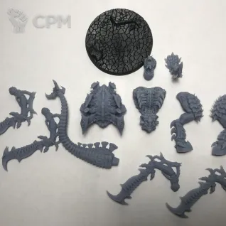 Описание картинки The Swarmlord №1 от WahaShop по цене 1 000руб | Свободный Рынок Миниатюр - СРМ
