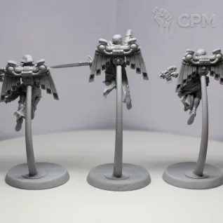 Описание картинки Adepta Sororitas Seraphim Squad от Mechanic по цене 800руб | Свободный Рынок Миниатюр - СРМ