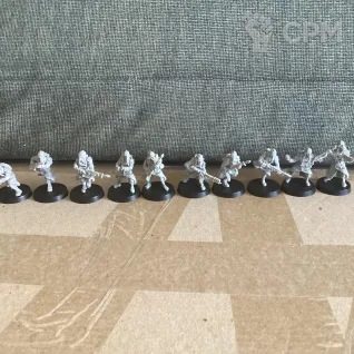 Описание картинки Death Korps of Krieg Infantry Squad от User57488 по цене 1 600руб | Свободный Рынок Миниатюр - СРМ