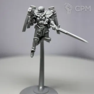 Описание картинки Seraphim superior Adepta Sororitas от Mechanic по цене 300руб | Свободный Рынок Миниатюр - СРМ