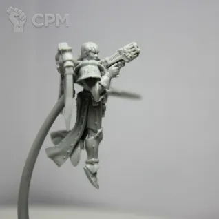 Описание картинки Seraphim superior Adepta Sororitas от Mechanic по цене 300руб | Свободный Рынок Миниатюр - СРМ