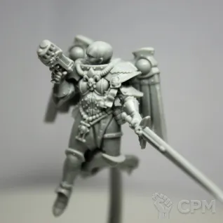Описание картинки Seraphim superior Adepta Sororitas от Mechanic по цене 300руб | Свободный Рынок Миниатюр - СРМ