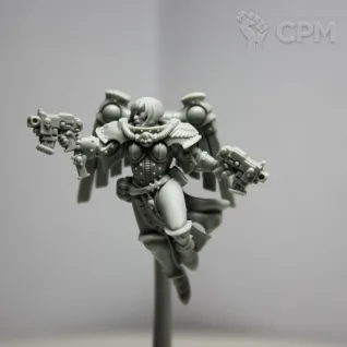 Описание картинки Adepta Sororitas Seraphim Squad от Mechanic по цене 800руб | Свободный Рынок Миниатюр - СРМ