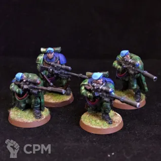 Описание картинки Scouts 10 шт.  (старые) (пластик GW).  Kill Team от  по цене 3 950руб | Свободный Рынок Миниатюр - СРМ