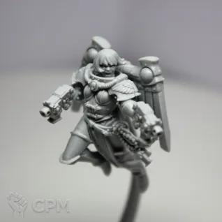 Описание картинки Adepta Sororitas Seraphim Squad от Mechanic по цене 800руб | Свободный Рынок Миниатюр - СРМ
