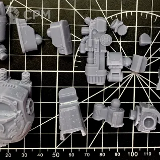 Описание картинки Alpha Legion Contemptor от R.E.print по цене 999руб | Свободный Рынок Миниатюр - СРМ