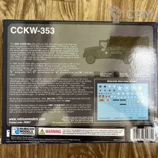 Описание картинки CCKW-353 rubicon models от ColinPJ по цене 3 500руб | Свободный Рынок Миниатюр - СРМ