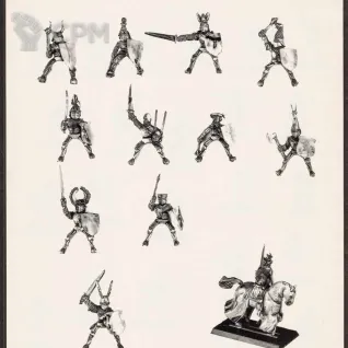 Описание картинки Bretonnian Knights Lords Retainers от hoofstomp по цене 10 000руб | Свободный Рынок Миниатюр - СРМ