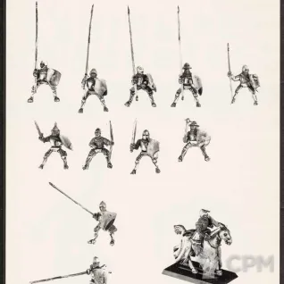 Описание картинки Bretonnian Knights Lords Retainers от hoofstomp по цене 10 000руб | Свободный Рынок Миниатюр - СРМ