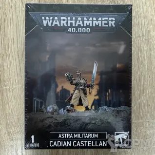 Описание картинки Cadian Castellan от Slobarev  по цене 3 800руб | Свободный Рынок Миниатюр - СРМ
