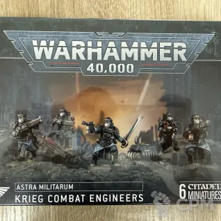 Описание картинки Krieg combat engineers от Slobarev  по цене 4 100руб | Свободный Рынок Миниатюр - СРМ