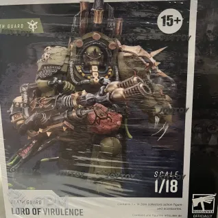Описание картинки Death Guard Lord of Virulence + Foul Blightspawn от ABersenev по цене 9 500руб | Свободный Рынок Миниатюр - СРМ
