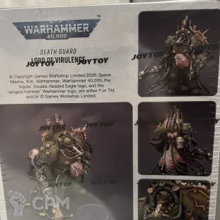 Описание картинки Death Guard Lord of Virulence + Foul Blightspawn от ABersenev по цене 9 500руб | Свободный Рынок Миниатюр - СРМ