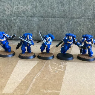 Описание картинки Assault intercessor squad от User57488 по цене 2 400руб | Свободный Рынок Миниатюр - СРМ