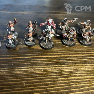 Описание картинки Necromunda Corpse grinder cult от Tanava по цене 14 000руб | Свободный Рынок Миниатюр - СРМ