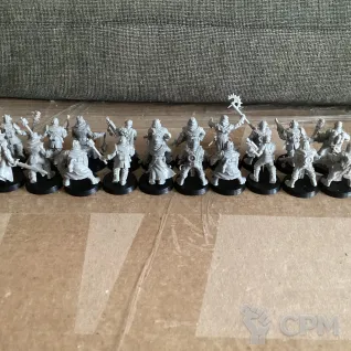 Описание картинки Chaos cultists от User57488 по цене 2 300руб | Свободный Рынок Миниатюр - СРМ