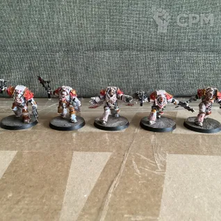 Описание картинки chaos terminator squad World eaters red butchers от User57488 по цене 2 600руб | Свободный Рынок Миниатюр - СРМ
