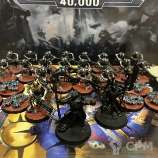 Описание картинки Necrons small army от KartXV по цене 4 000руб | Свободный Рынок Миниатюр - СРМ