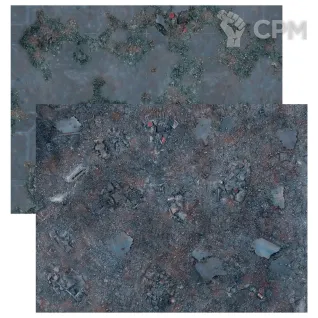 Описание картинки Kill Team Hivestorm Terrain and Board от Svarden по цене 15 000руб | Свободный Рынок Миниатюр - СРМ