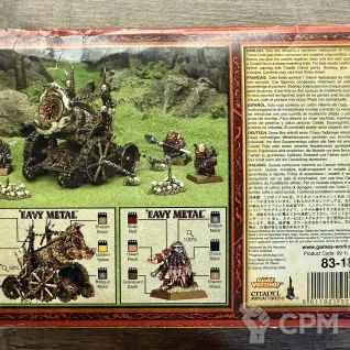 Описание картинки Chaos Dwarf Hellcannon of Chaos (оригинал, металл, комплект) от Miniature Wargames по цене 19 950руб | Свободный Рынок Миниатюр - СРМ